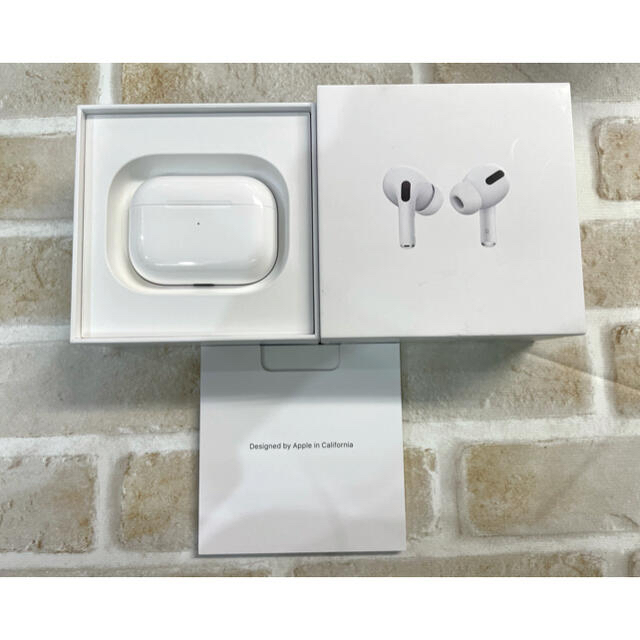 Apple airpods pro MWP22J/A ワイヤレスイヤフォン ①