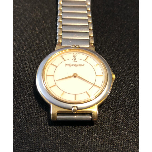 Saint Laurent(サンローラン)の人気！イヴサンローランウォッチ（ゴールド&シルバー） メンズの時計(腕時計(アナログ))の商品写真
