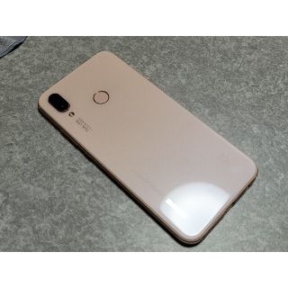 ファーウェイ(HUAWEI)のHUAWEI P20 lite　桜ピンク(スマートフォン本体)