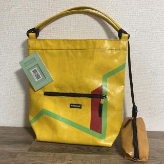 フライターグ(FREITAG)の専用　タグ付き　freitag F61 BETTY   廃盤　イエロー  黄色(ハンドバッグ)