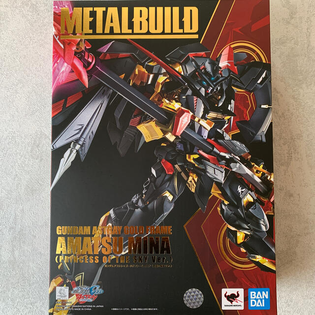 BANDAI(バンダイ)のMETAL BUILD ガンダムアストレイゴールドフレーム天ミナ 天空の皇女 エンタメ/ホビーのおもちゃ/ぬいぐるみ(模型/プラモデル)の商品写真