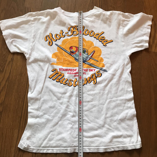 THE REAL McCOY'S(ザリアルマッコイズ)のマッコイTシャツSサイズユニクロマスタング メンズのトップス(Tシャツ/カットソー(半袖/袖なし))の商品写真
