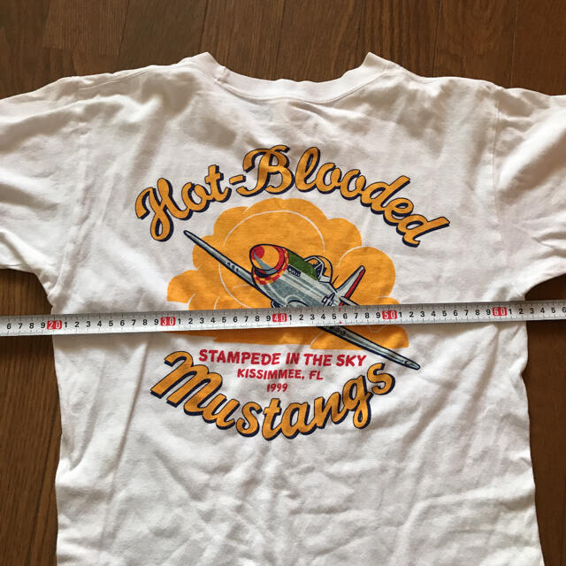 THE REAL McCOY'S(ザリアルマッコイズ)のマッコイTシャツSサイズユニクロマスタング メンズのトップス(Tシャツ/カットソー(半袖/袖なし))の商品写真