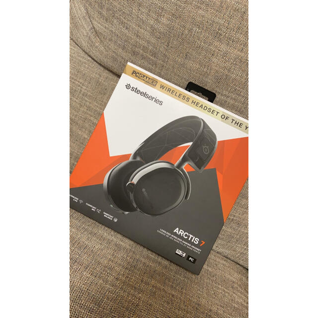 steelseries  ARCTIS7 ゲーミング　ワイヤレス　ヘッドセット スマホ/家電/カメラのオーディオ機器(ヘッドフォン/イヤフォン)の商品写真