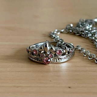 ディズニー(Disney)のミッキー/ネックレス/指輪(ネックレス)