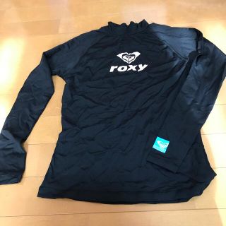 ロキシー(Roxy)のROXY 黒　ラッシュガード　UV加工(水着)