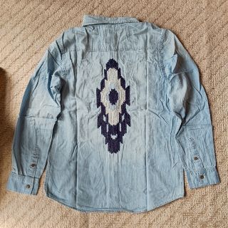 ニーキュウイチニーキュウゴーオム(291295=HOMME)の「じょーじ 様」 REQUEST  4.5oz ネイティブ刺繍 デニムシャツ(シャツ)