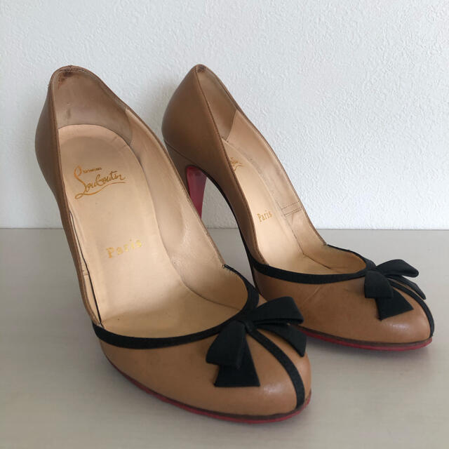 Christian Louboutin(クリスチャンルブタン)の［専用］Christian Louboutin＊リボンパンプス＊36.5 レディースの靴/シューズ(ハイヒール/パンプス)の商品写真