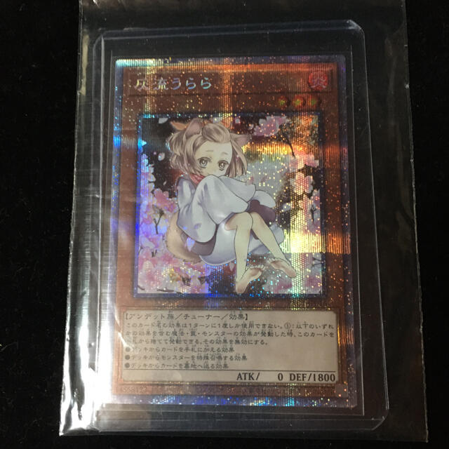 遊戯王 灰流うらら 絵違いプリズマ - シングルカード