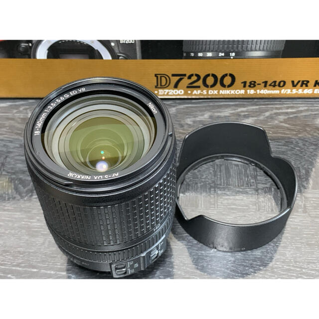 Nikon D7200 18-140 VR レンズキット+35mm単焦点レンズ 品質が