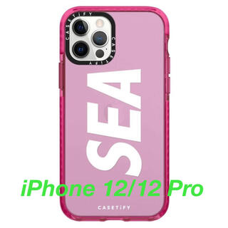 シー(SEA)のCASETIFY × WIND AND SEA 携帯ケース　ピンク(iPhoneケース)