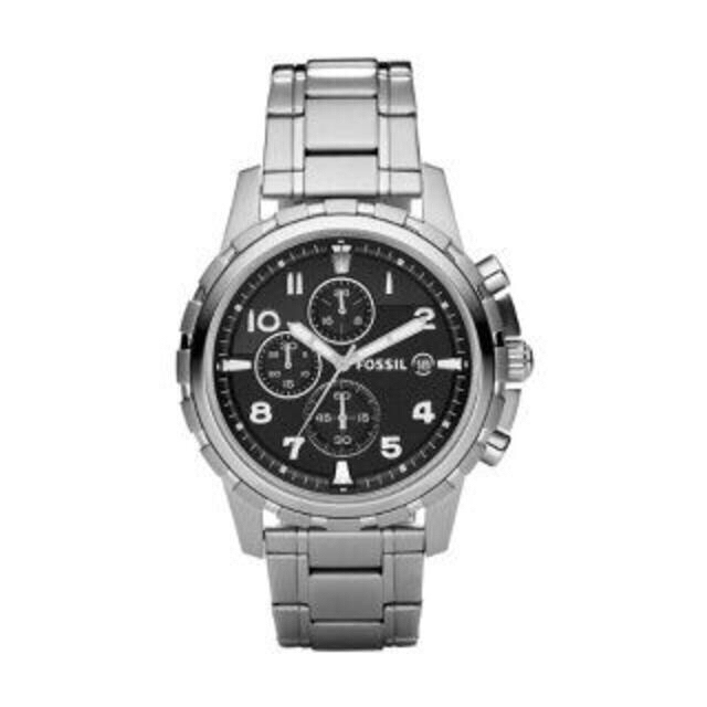 FOSSIL(フォッシル)のFOSSIL 腕時計 クロノグラフ シルバー FS4542 メンズの時計(腕時計(アナログ))の商品写真