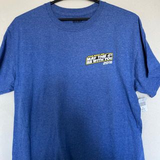 スターウォーズＴシャツブルー　Mサイズ(Tシャツ/カットソー(半袖/袖なし))