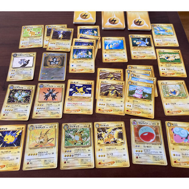 ウェザーニュース ポケモンカードゲーム(旧裏面)/でんき84枚