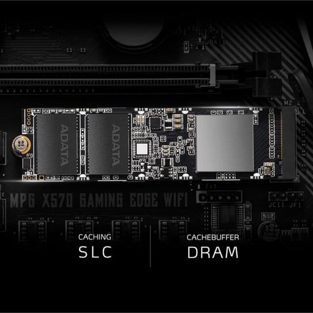 【新品】XPG SSD M.2 512GB SX8100 NVME 5年保証 4