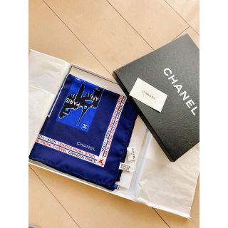 シャネル(CHANEL)のYOHTEN様専用　新品　CHANEL シャネル　スカーフ(バンダナ/スカーフ)