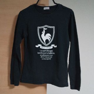 ルコックスポルティフ(le coq sportif)のle coq ル コック 長袖 T シャツ カットソー ブラック M(Tシャツ(長袖/七分))