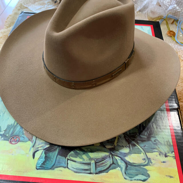 55cm頭高さ【マギーパパさま専用】STETSON  legendary hats  55cm