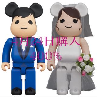 メディコムトイ(MEDICOM TOY)のBE@RBRICK グリーティング 結婚 4 PLUS 400％(その他)