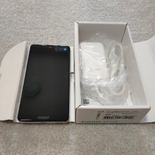【美品クリーニング済】AQUOS sense4 SH-M15 シルバー(スマートフォン本体)