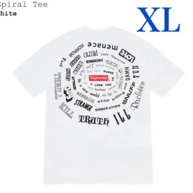 サイズXL⭐︎ Supreme Spiral Tee⭐︎ シュプリームTシャツ