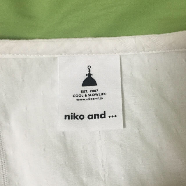 niko and...(ニコアンド)の【Msa様専用】透かしドビーカフタンシャツ レディースのトップス(シャツ/ブラウス(長袖/七分))の商品写真