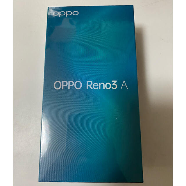 新品未開封　OPPO Reno3 A 128GB ブラック　納品書付