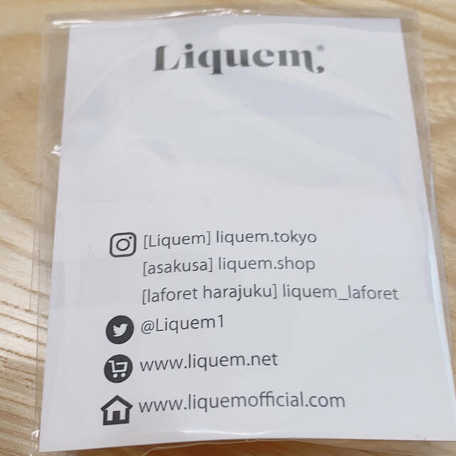 Liquem ムーンフープ・ピアス　店舗　限定色　新品未開封 4