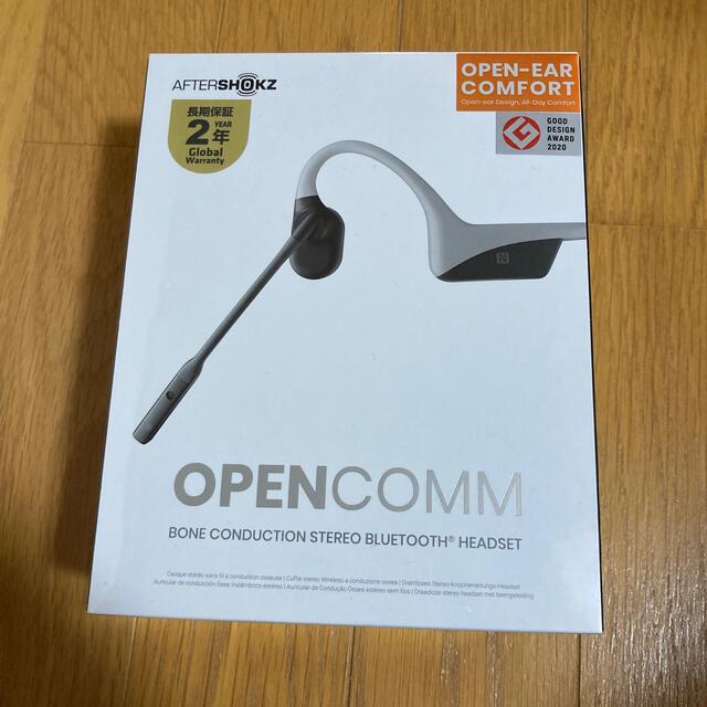 骨伝導 ワイヤレス ヘッドセット AfterShokz OpenComm