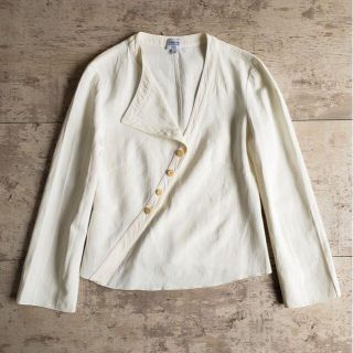 アルマーニ コレツィオーニ ノーカラージャケット(レディース)の通販