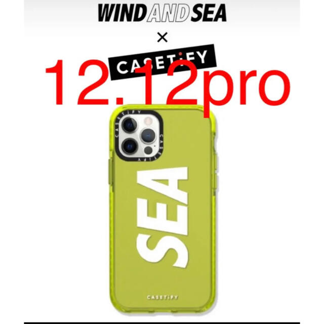 WIND AND SEA × CASETiFY  iPhone12.12pro