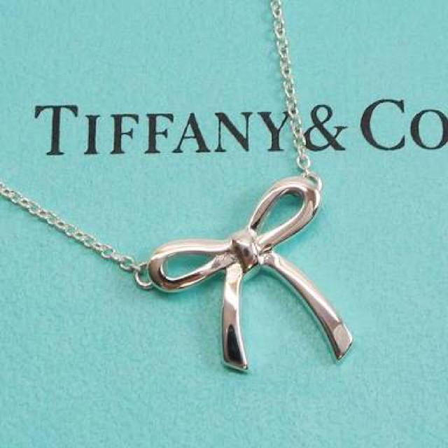 ティファニー ネックレス TIFFANY リボン