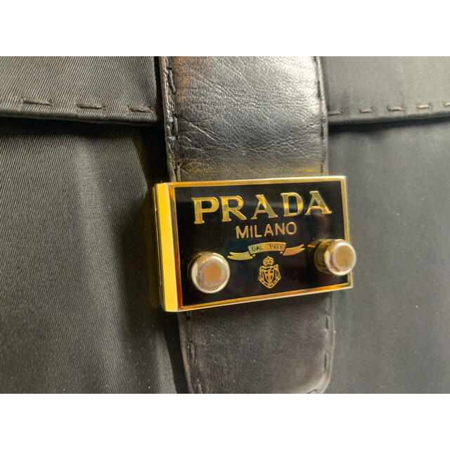 ⭐️希少品⭐️訳ありPRADA⭐️ケリー型バッグ⭐️ 2