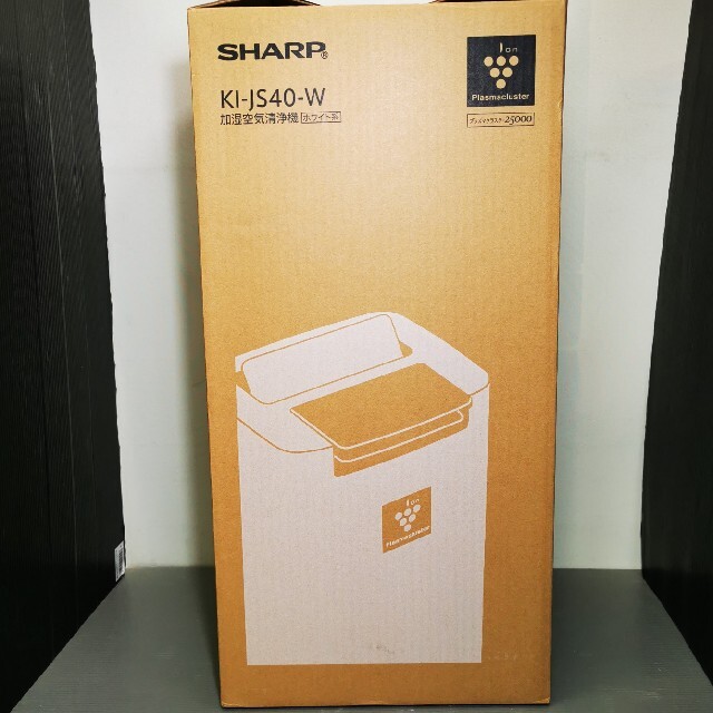 SHARP 加湿空気清浄機 プラズマクラスター25000搭載 KI-JS40-W - 空気