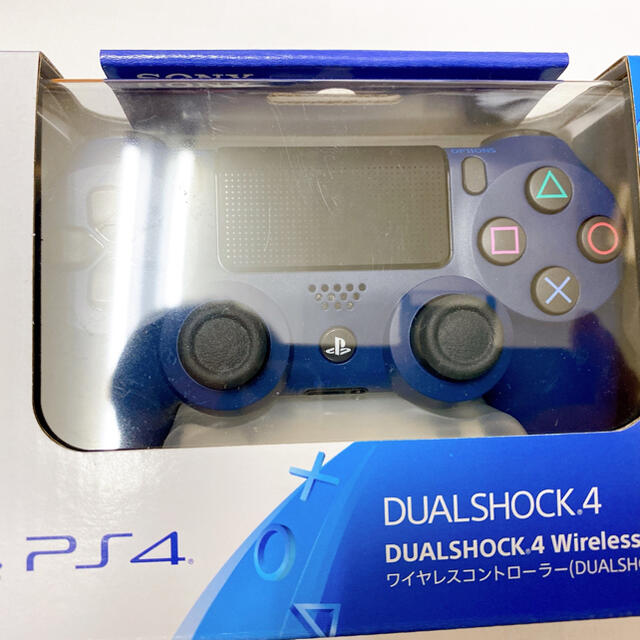 PS4コントローラー 新品未使用 ミッドナイトブルー 家庭用ゲーム機本体