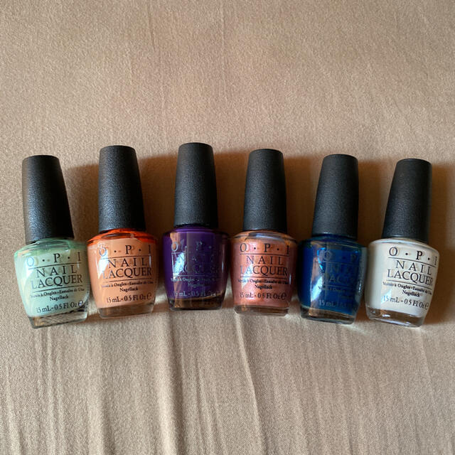 OPI(オーピーアイ)のOPI　ネイルポリッシュ　6本セット コスメ/美容のネイル(マニキュア)の商品写真