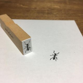 アリ 蟻 A スタンプ ハンコ 判子 ゴム印(はんこ)