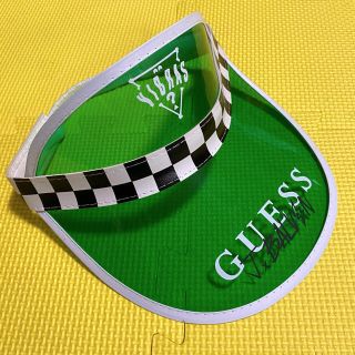 ゲス(GUESS)の12. 【非売品】GUESS × j balvin サンバイザー(キャップ)