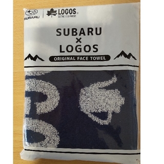 スバル(スバル)のSUBARU ☓ LOGOS オリジナル　抗菌フェイスタオル(タオル/バス用品)