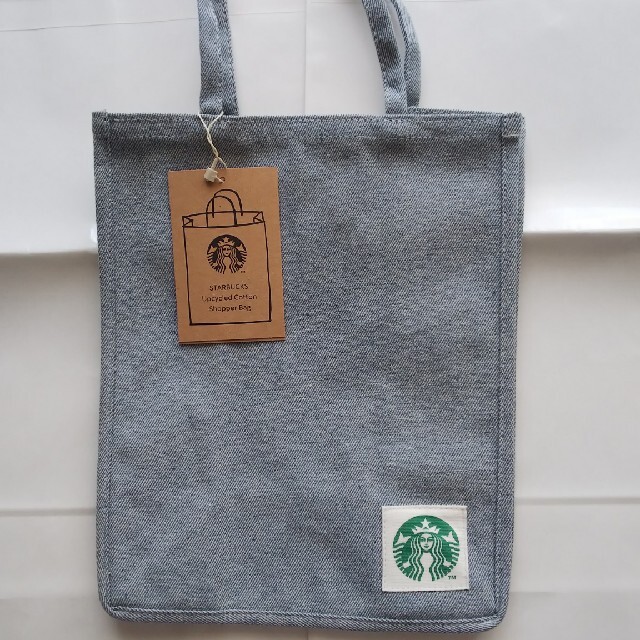 Starbucks Coffee(スターバックスコーヒー)のスターバックス アップサイクルコットン ショッパーバッグ レディースのバッグ(トートバッグ)の商品写真