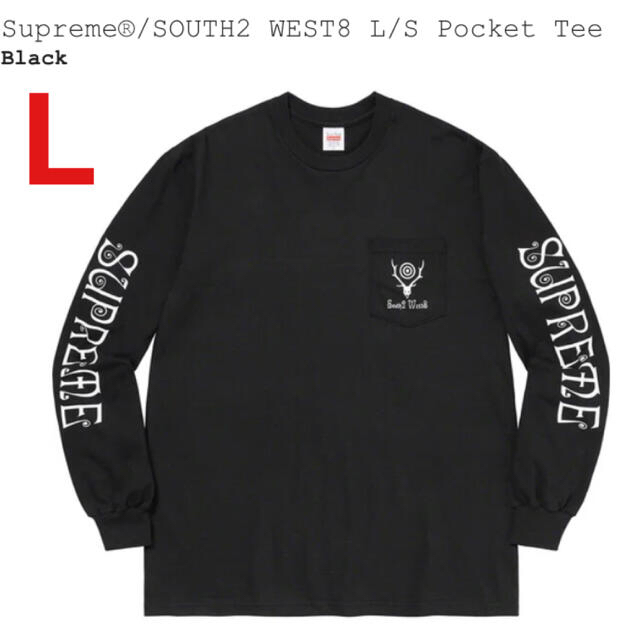 トップスSupreme SOUTH2 WEST8 L/S Pocket Tee