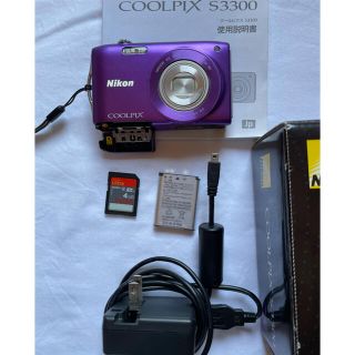 ニコン(Nikon)のコンパクトデジタルカメラNikon COOLPIX Ｓ3300  (コンパクトデジタルカメラ)