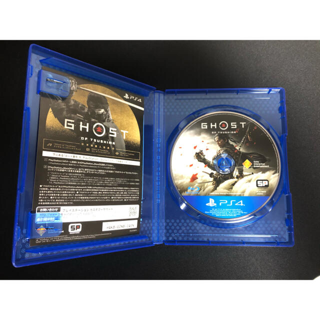 PlayStation4(プレイステーション4)のGHOST OF TSUSHIMA  ゴーストオブツシマ エンタメ/ホビーのゲームソフト/ゲーム機本体(家庭用ゲームソフト)の商品写真