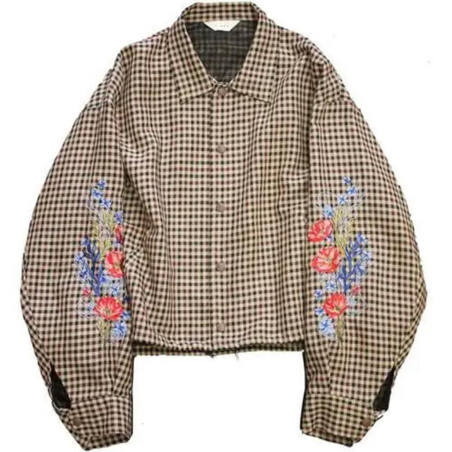 Jieda(ジエダ)のJieda EMBROIDERY COACH JACKET  サイズ1 メンズのジャケット/アウター(ブルゾン)の商品写真