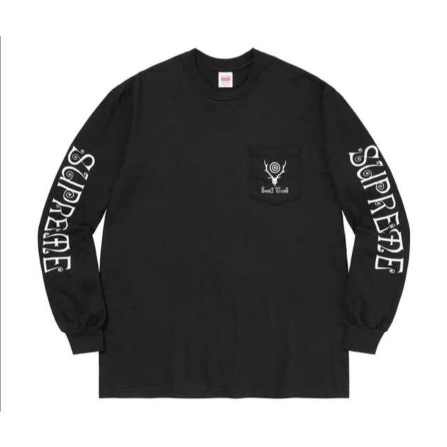 Supreme - Supreme SOUTH2 WEST8 L/S Pocket Tee XLの+meet-arch.it