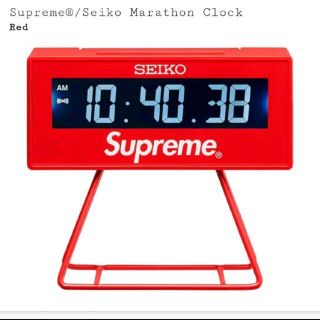 シュプリーム(Supreme)のSupreme Seiko Marathon Clock(置時計)