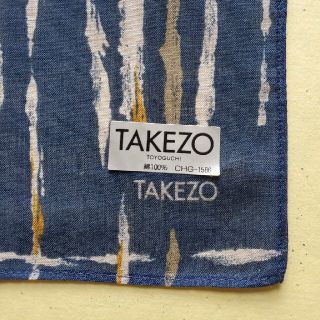 タケゾートヨグチ(TAKEZO TOYOGUCHI)のTAKEZOハンカチ(ハンカチ)