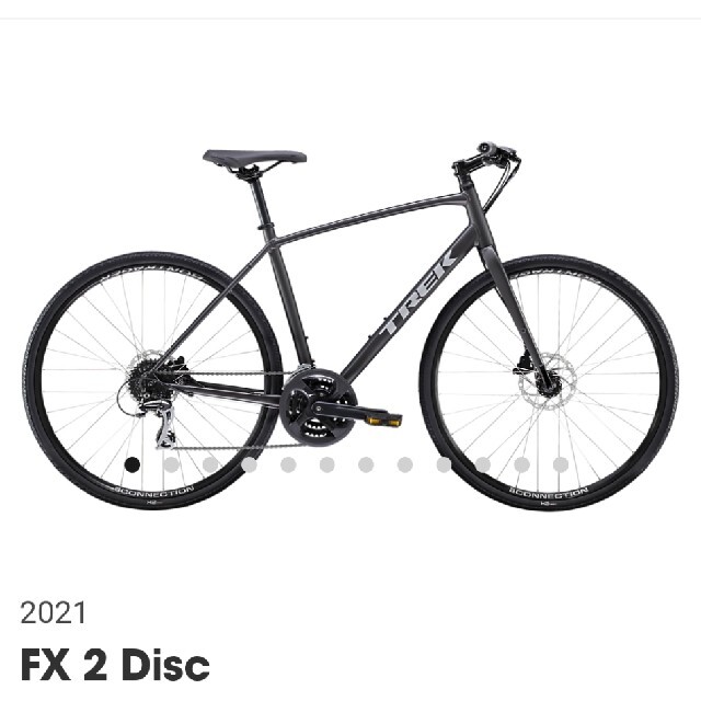 自転車本体トレック　クロスバイク　FX2 ブラック