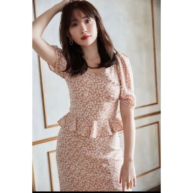 78ウエストHer lip to  Cherry Pattern Two Piece　セット