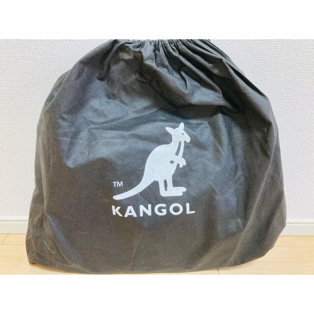 KANGOL(カンゴール)のKANGOL ナイロンバッグ＋ポーチ　黒 レディースのバッグ(トートバッグ)の商品写真